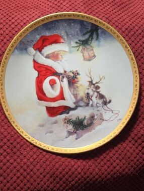 Santa's Littlest Reindeer By The Hamilton Collection 1992
